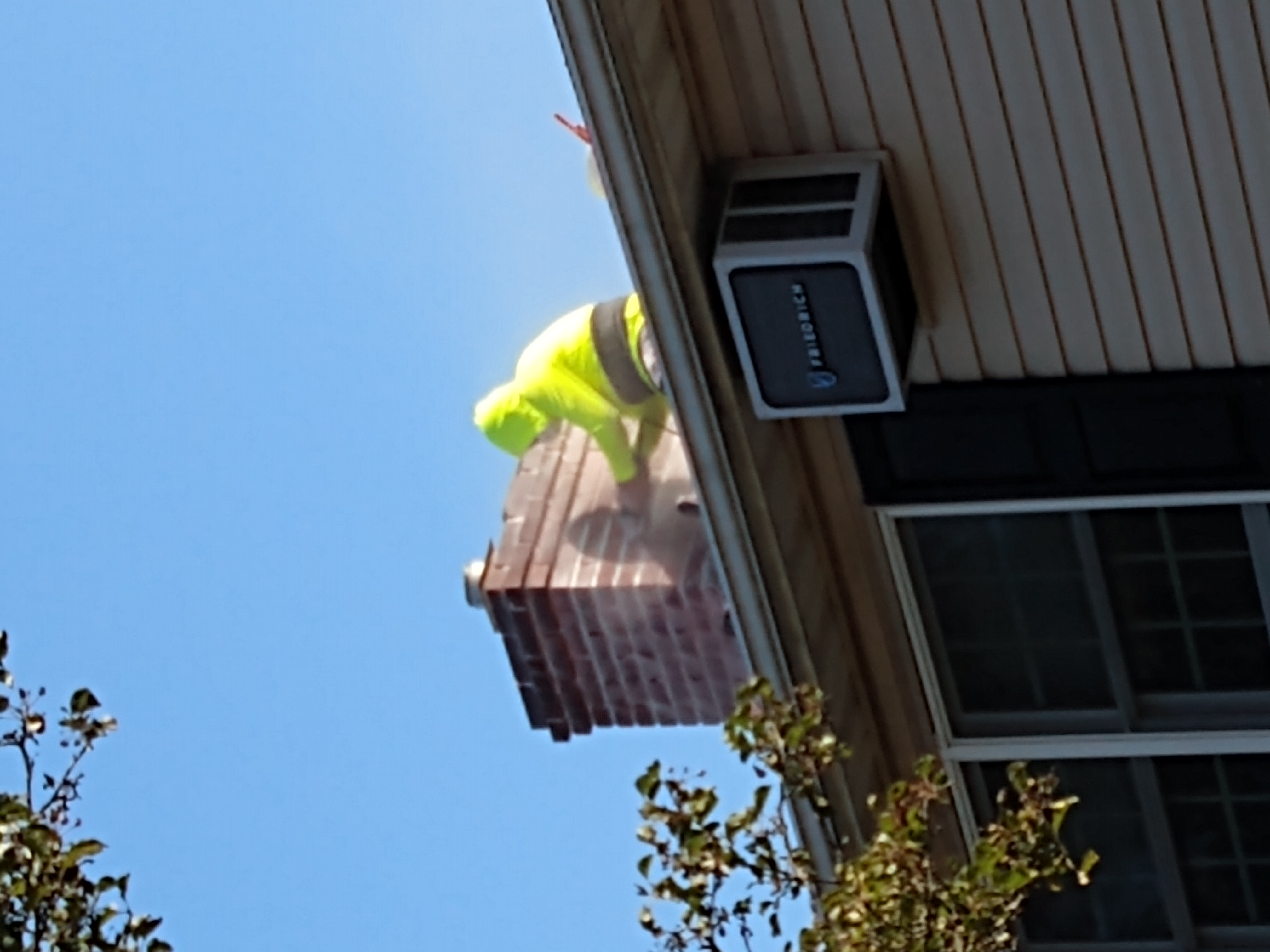 Chimney tuckpointing and mortar repair in Southampton, New York