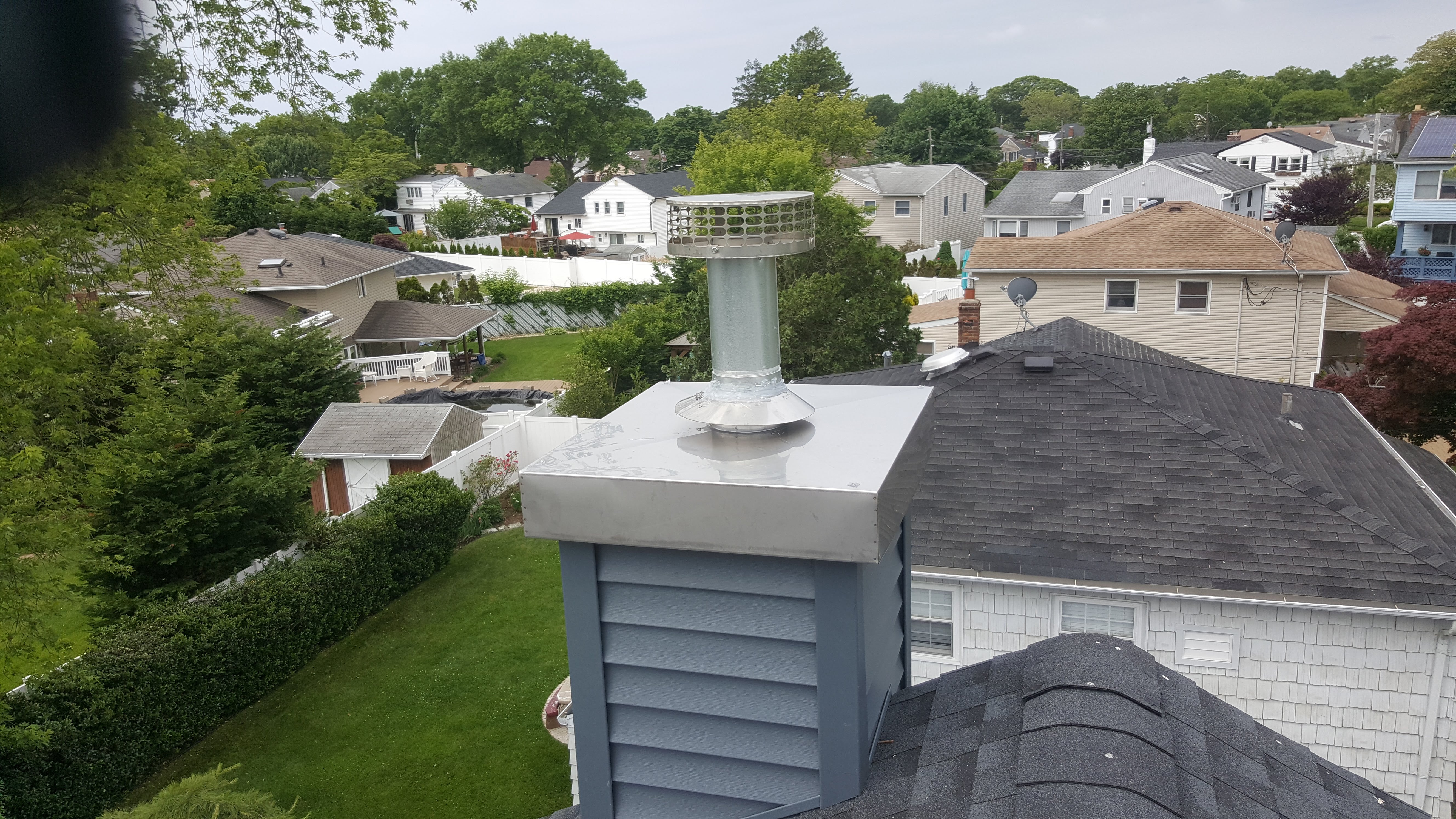 Energy-saving top sealing damper installed in Southampton, New York